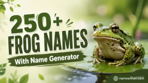 Frog Names With Name Generator