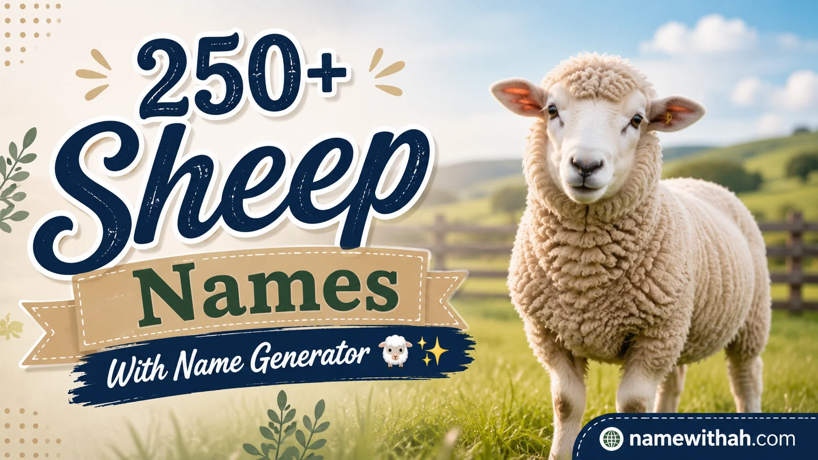 Sheep Names With Name Generator