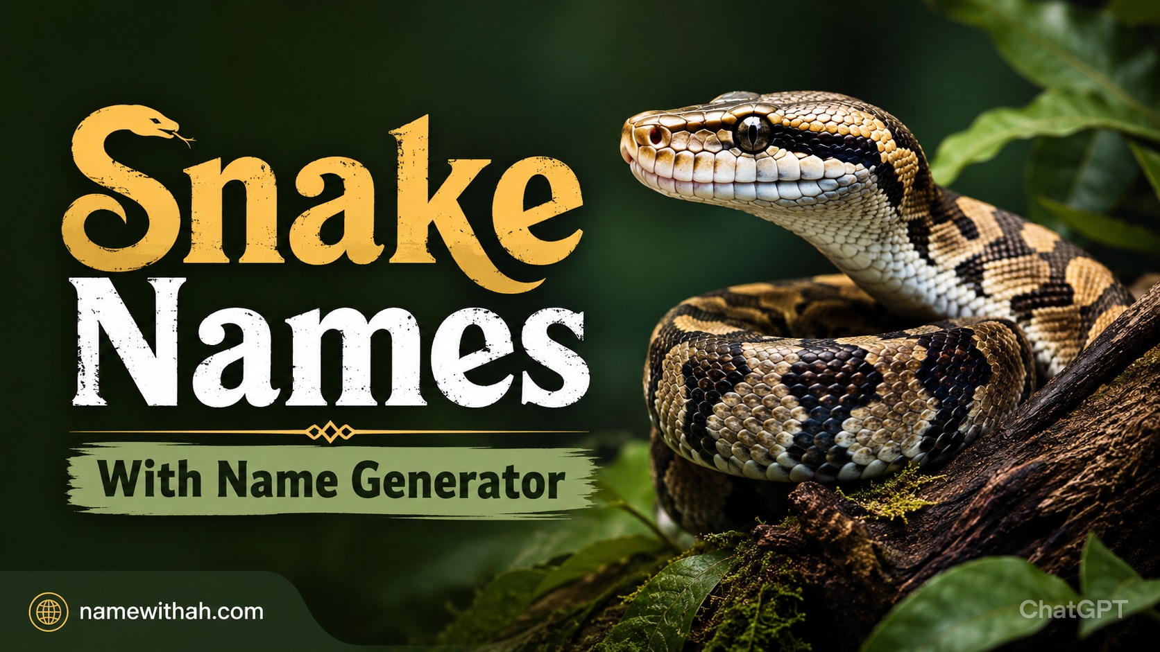 Snake Names With Name Generator
