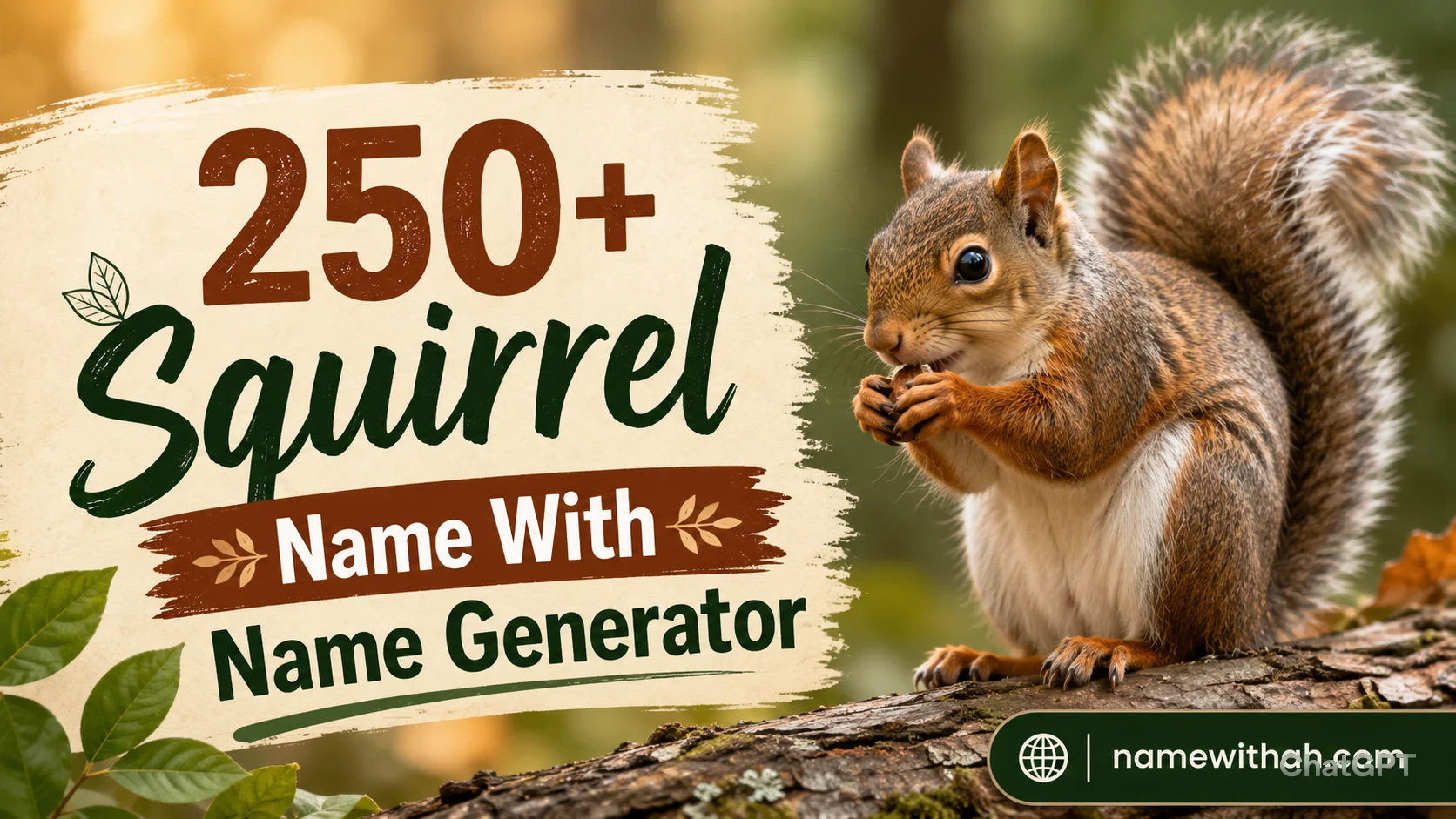 Squirrel Name With Name Generator