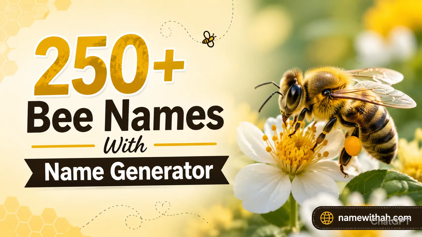 Bee Names With Name Generator