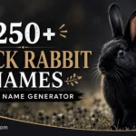 Black Rabbit Names With Name Generator