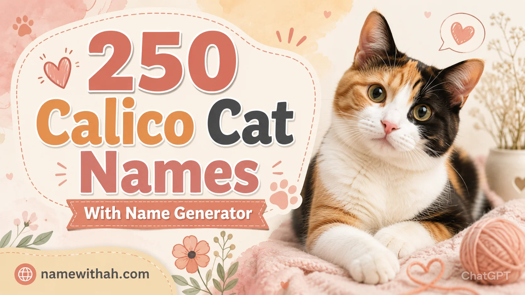 Calico Cat Names With Name Generator