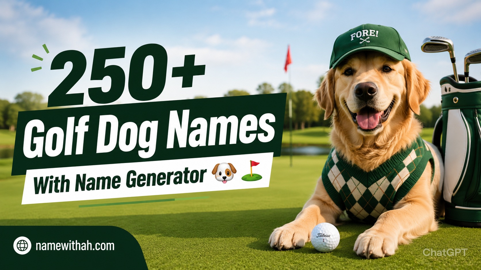 Golf Dog Names With Name Generator