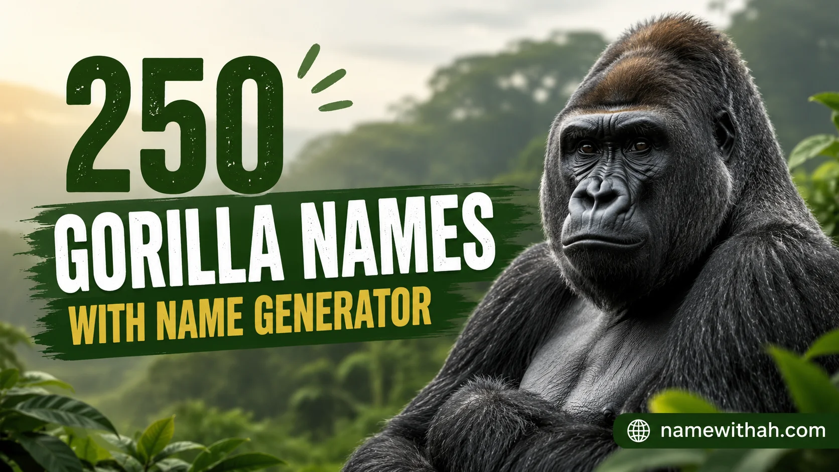 Gorilla Names With Name Generator