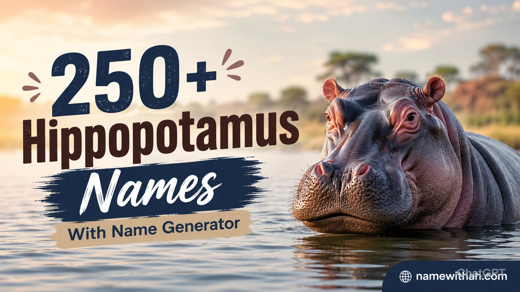 Hippopotamus Names With Name Generator