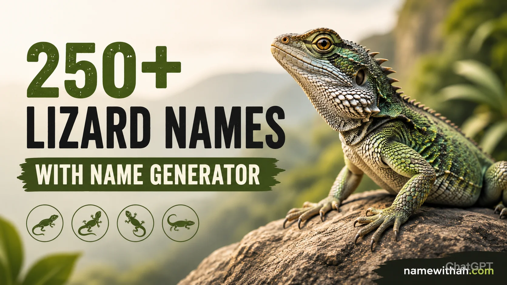 Lizard Names With Name Generator
