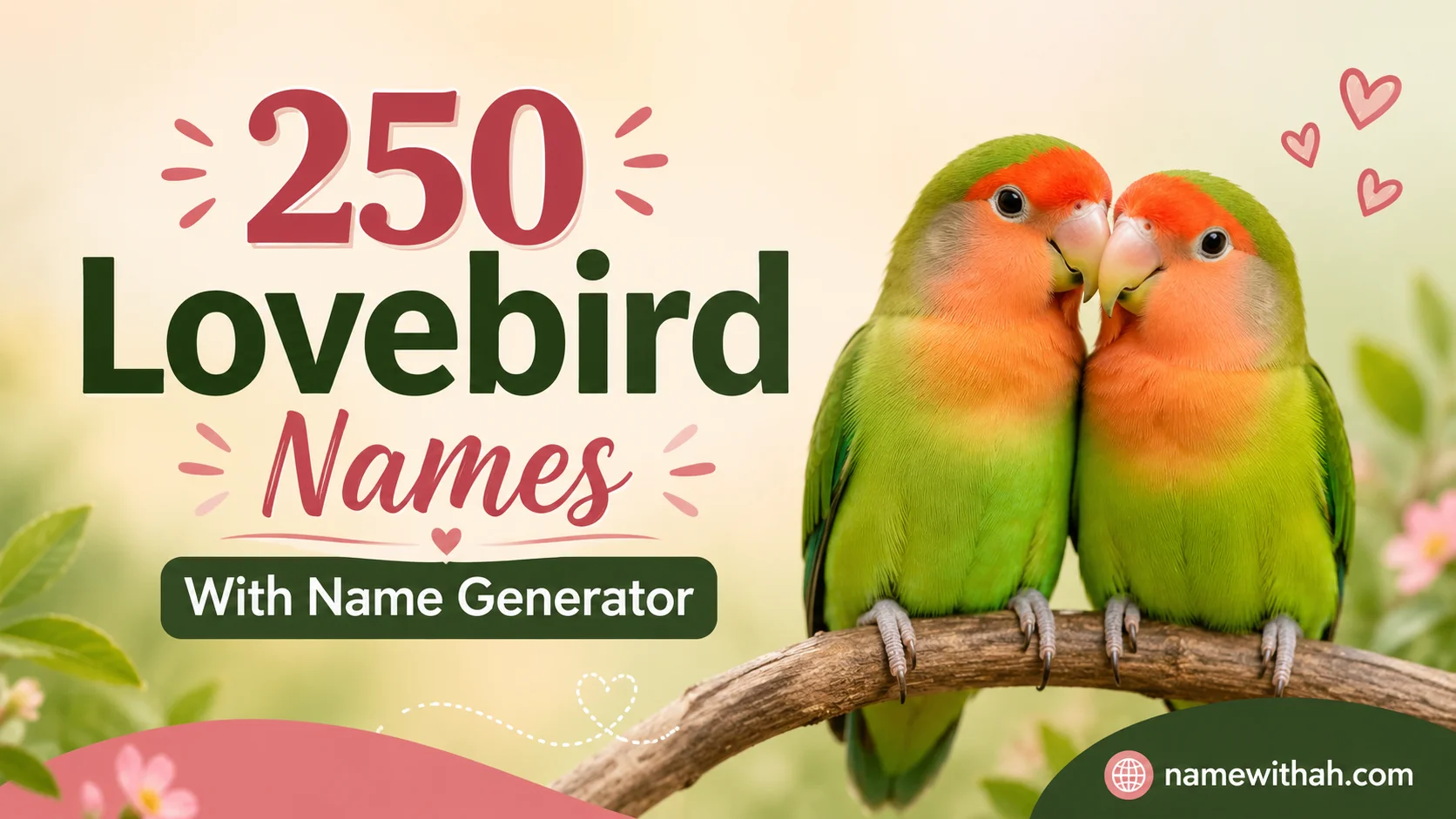 Lovebird Names With Name Generator