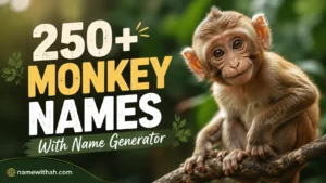 Monkey Names With Name Generator