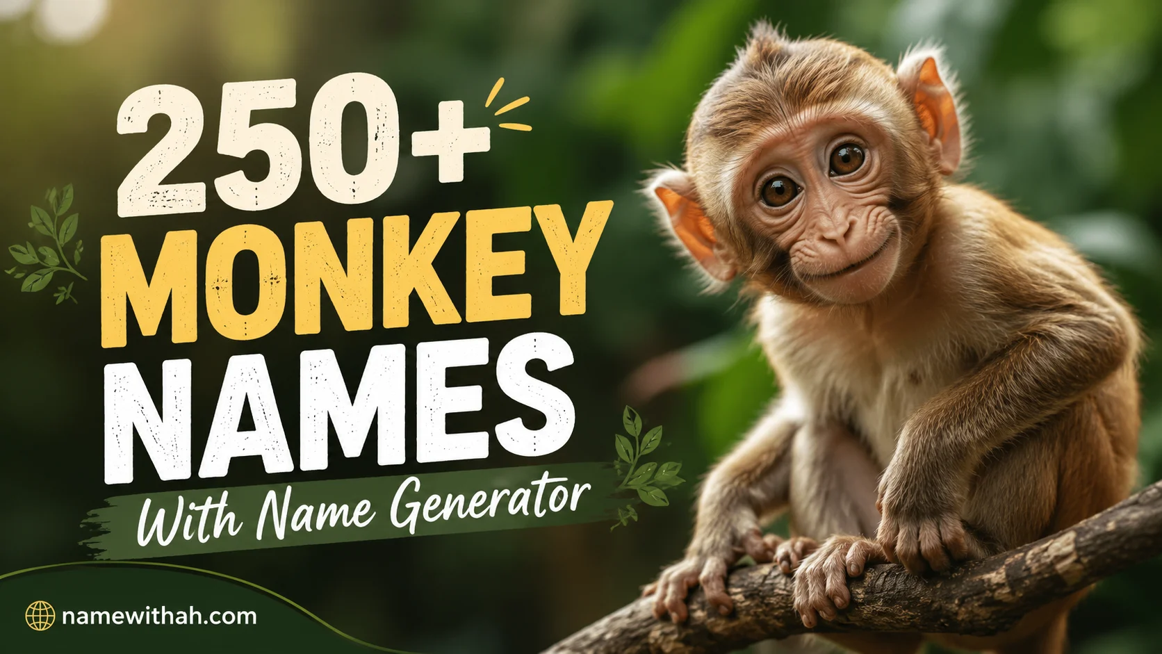Monkey Names With Name Generator