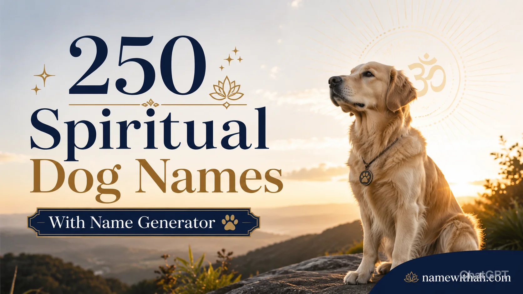 Spiritual Dog Names With Name Generator