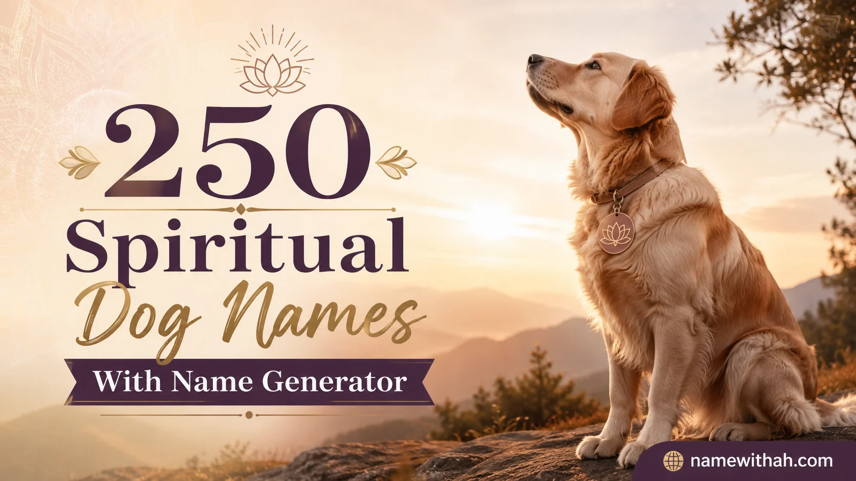 Spiritual Dog Names With Name Generator