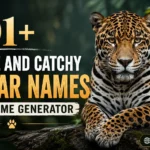 Unique and Catchy Jaguar Names With Name Generator