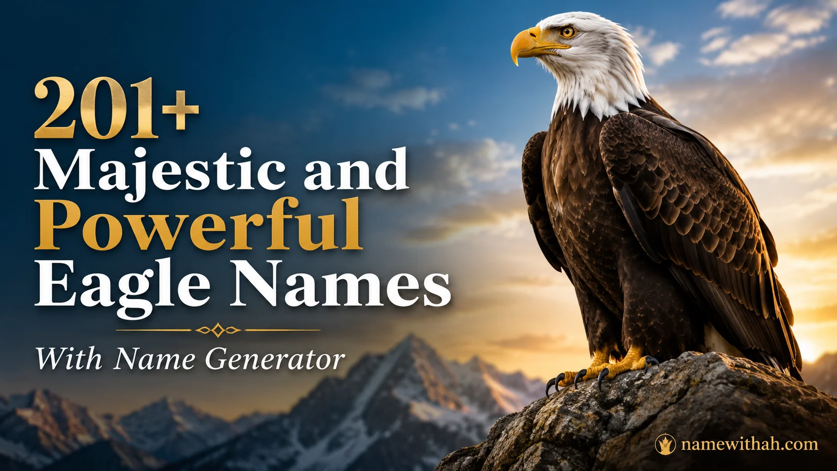 Majestic and Powerful Eagle Names With Name Generator