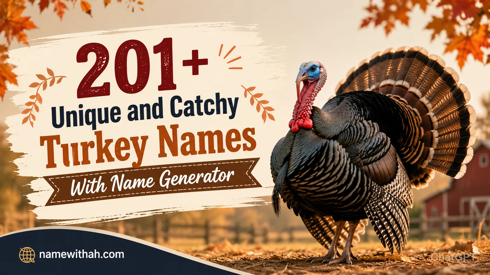 Unique and Catchy Turkey Names With Name Generator