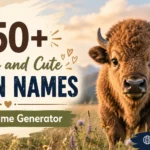 Unique and Cute Bison Names With Name Generator