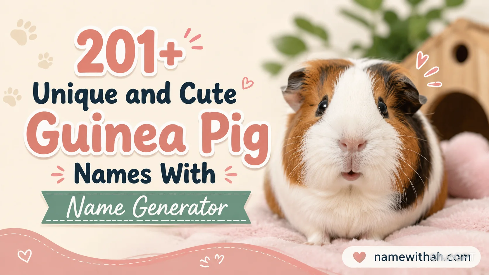 Unique and Cute Guinea Pig Names With Name Generator