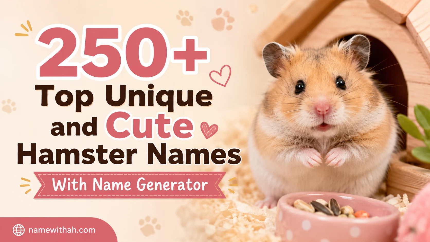 Unique and Cute Hamster Names With Name Generator