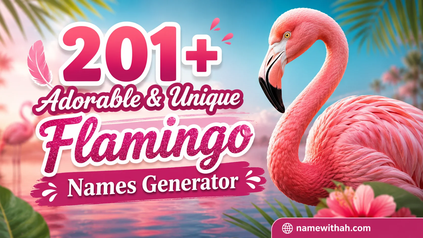 Adorable & Unique Flamingo Names Generator
