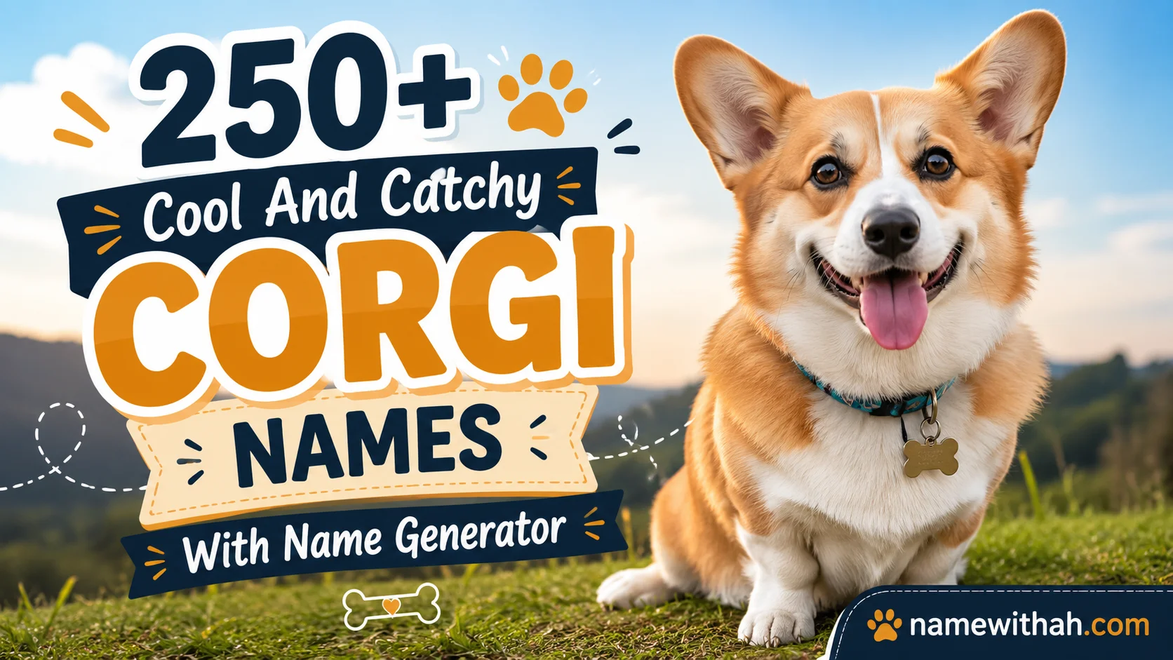 Cool And Catchy Corgi Names With Name Generator