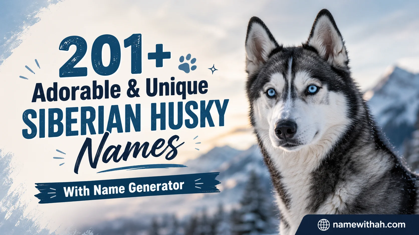 Adorable & Unique Siberian Husky Names With Name Generator