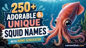 Adorable & Unique Squid Names With Name Generator