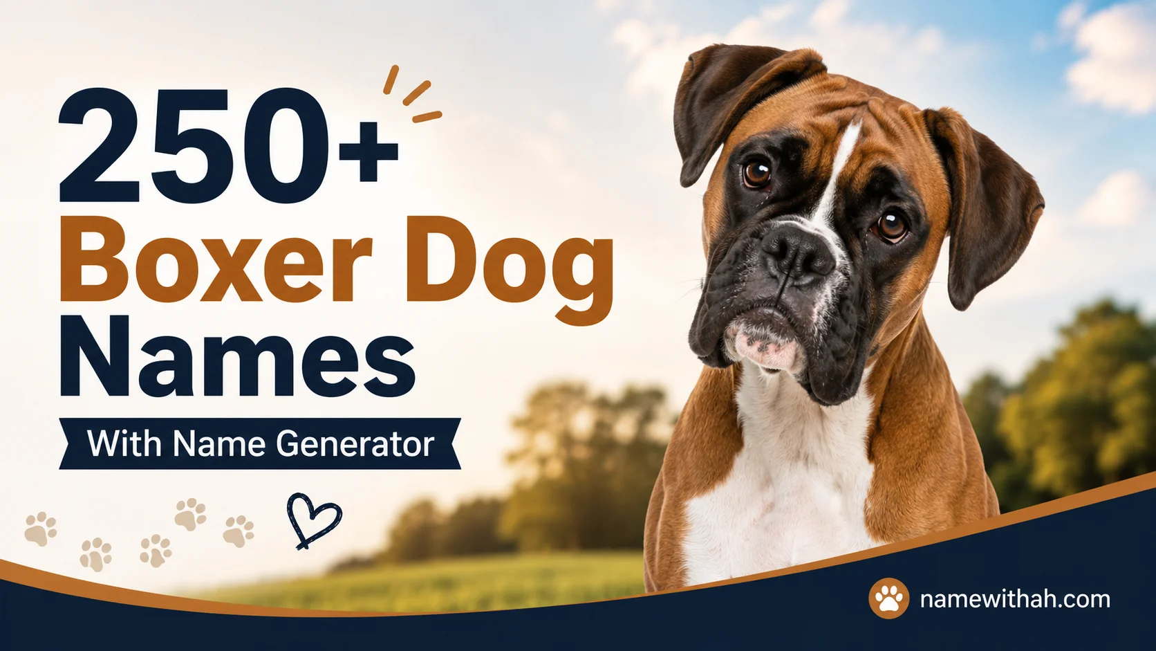 Boxer Dog Names With Name Generator