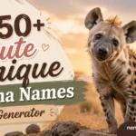 Cute Unique Hyena Names Generator