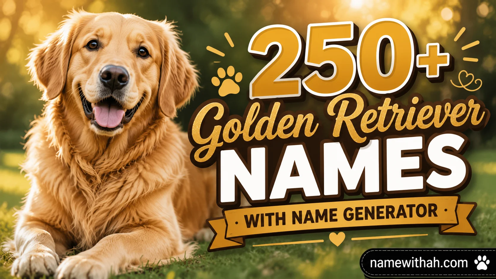 Golden Retriever Names With Name Generator