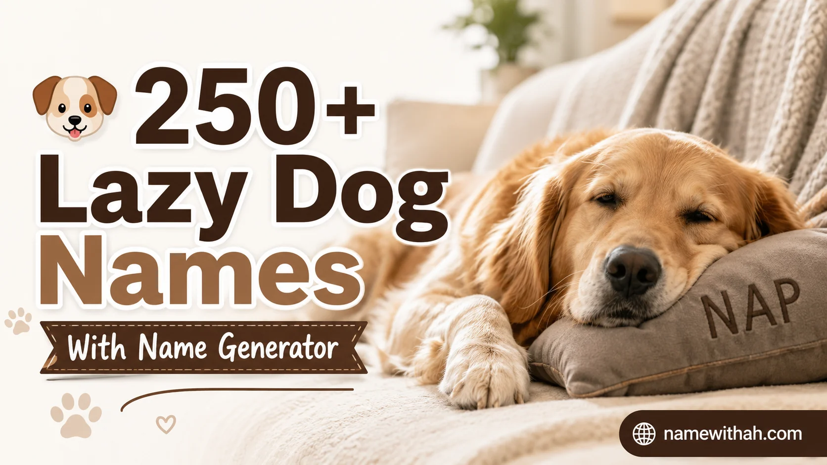 Lazy Dog Names With Name Generator