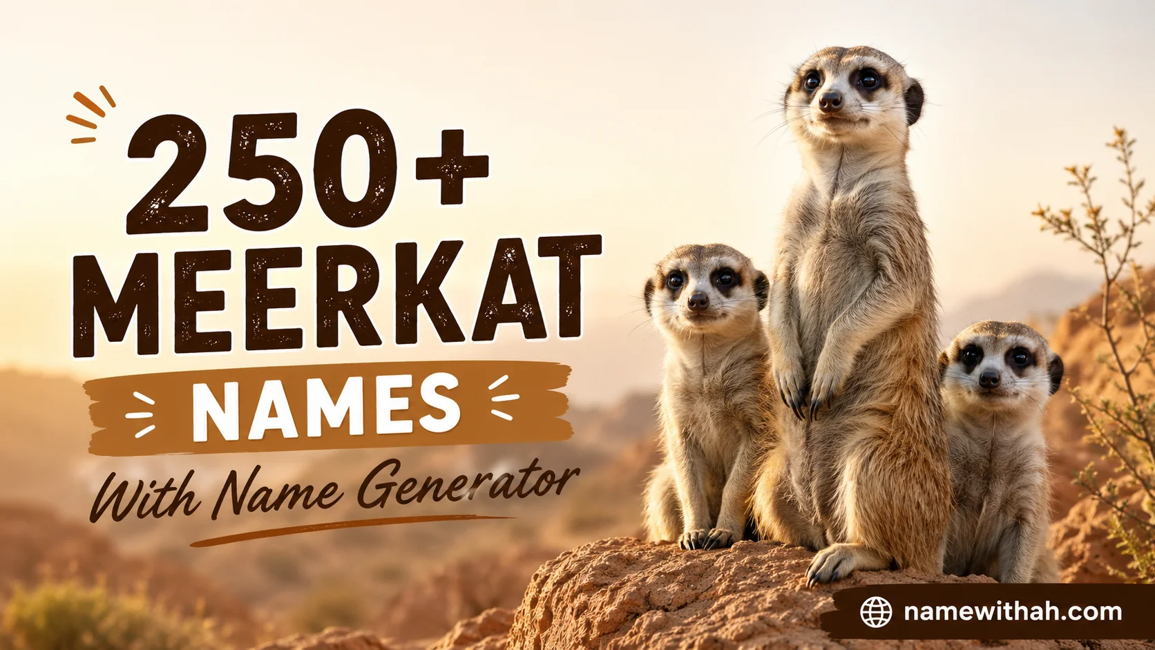 Meerkat Names With Name Generator