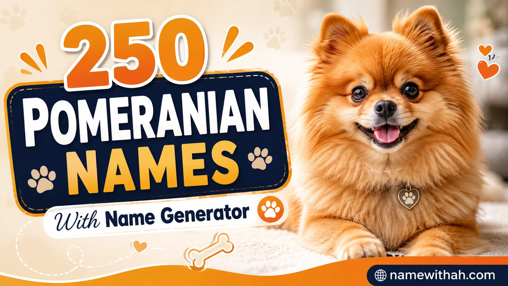 Pomeranian Names With Name Generator