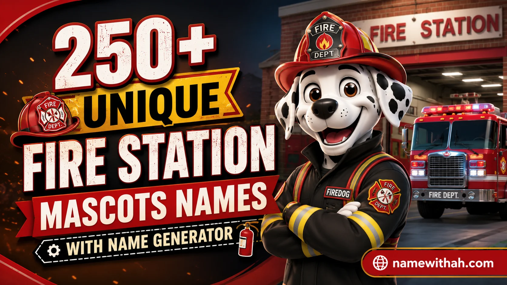Unique Fire Station Mascots Names With Name Generator