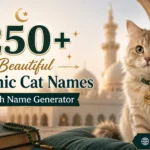 Beautiful Islamic Cat Names With Name Generator