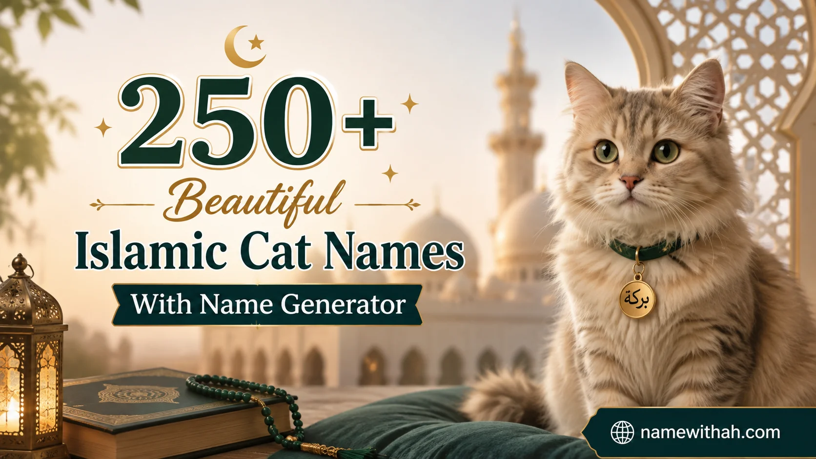 Beautiful Islamic Cat Names With Name Generator