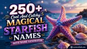 Cool And Catchy Magical Starfish Names With Name