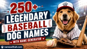 Legendary Baseball Dog Names With Name Generator