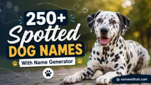250+ Spotted Dog Names With Name Generator