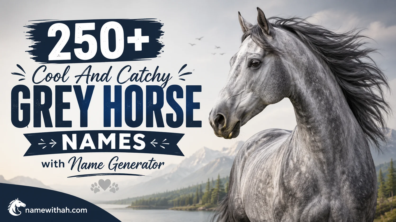 Cool And Catchy Grey Horse Names with Name