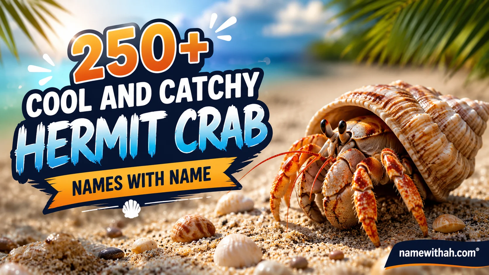 250+ Cool And Catchy Hermit Crab Names With Name