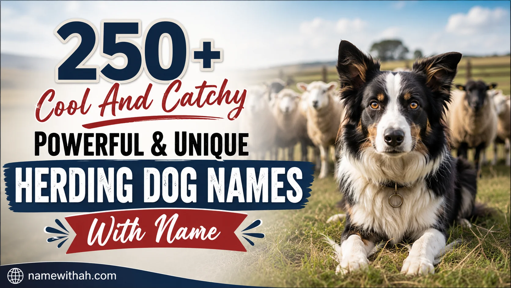 Cool And Catchy Powerful & Unique Herding Dog Names With Name 